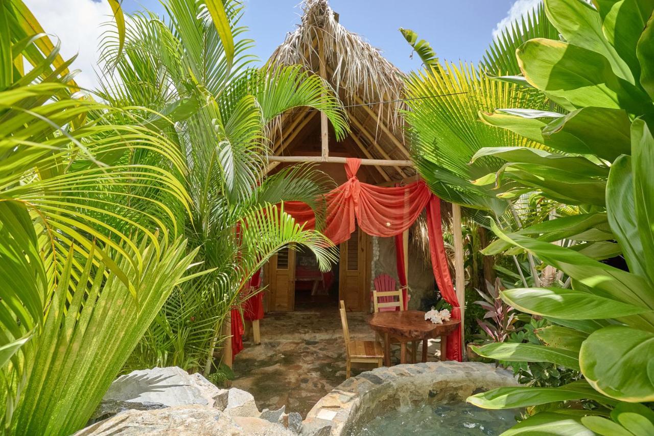 Chalet Tropical Hotel & Restaurant-Pizzeria Las Galeras Bagian luar foto