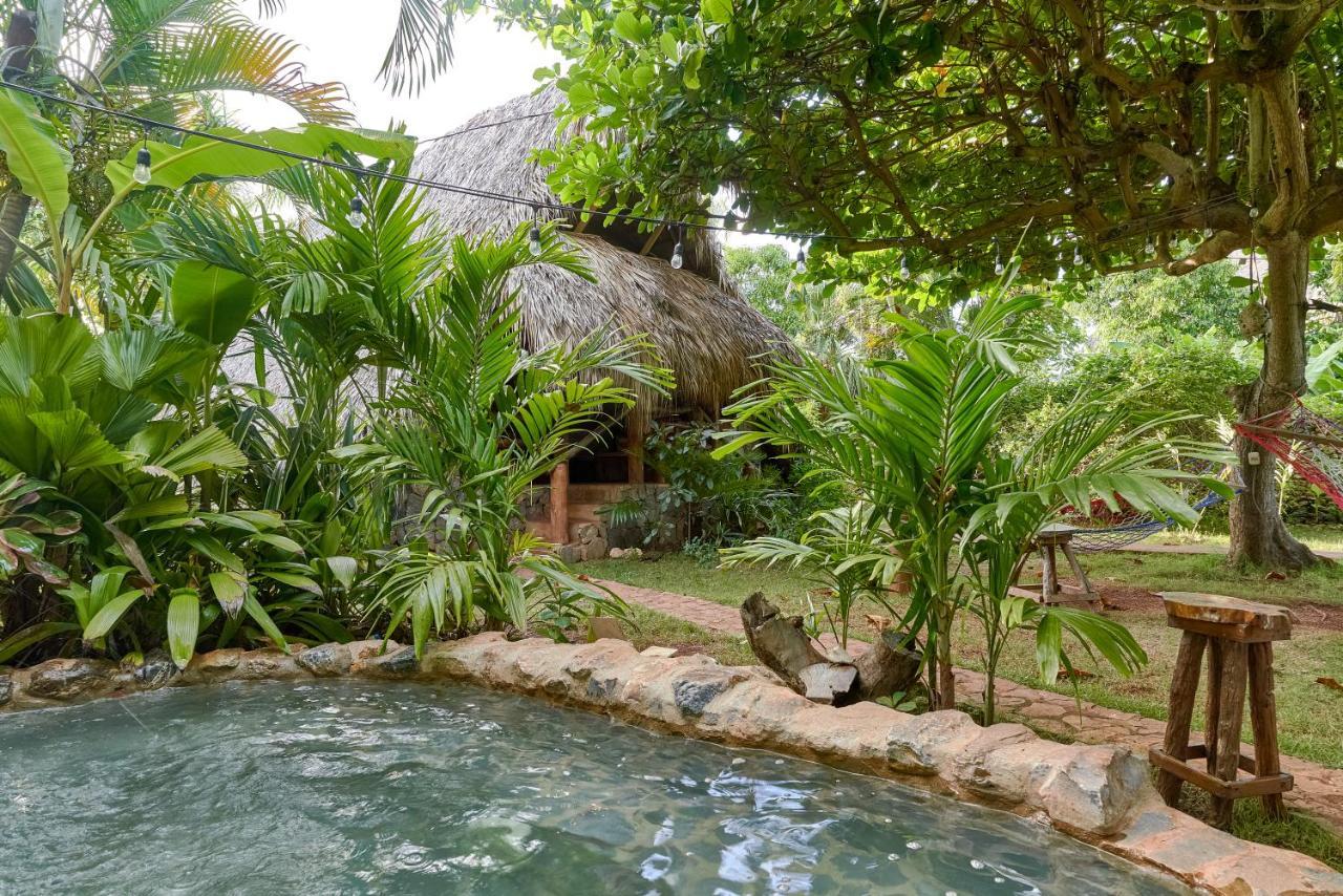 Chalet Tropical Hotel & Restaurant-Pizzeria Las Galeras Bagian luar foto